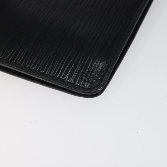 LOUIS VUITTON Epi Montagne 20 Clutch Bag Black LV Auth ep7435 - Picture 16 of 16